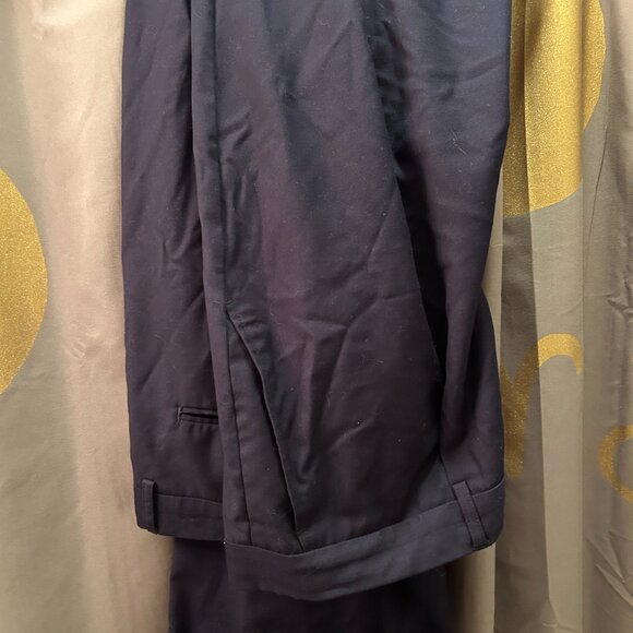 House of St. Benets vintage black suit pants 46W/52L Excellent condition - Picture 2 of 3